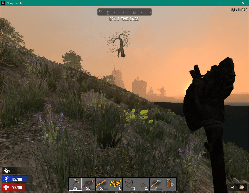 7days To Die Random Genの世界で7日生き延びる ３ Antibioticsはとてつもなく貴重 リプレイ記事 コワレタのフリーゲーム館