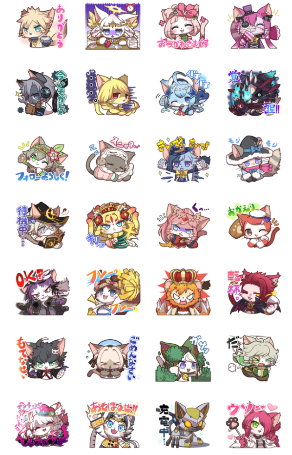 祝 ゴキゲンなlineスタンプが出たニャ キャットバスターズ コワレタのフリーゲーム館