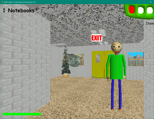 Baldi S Basics キャラクター紹介と攻略法 Npcs コワレタのフリーゲーム館