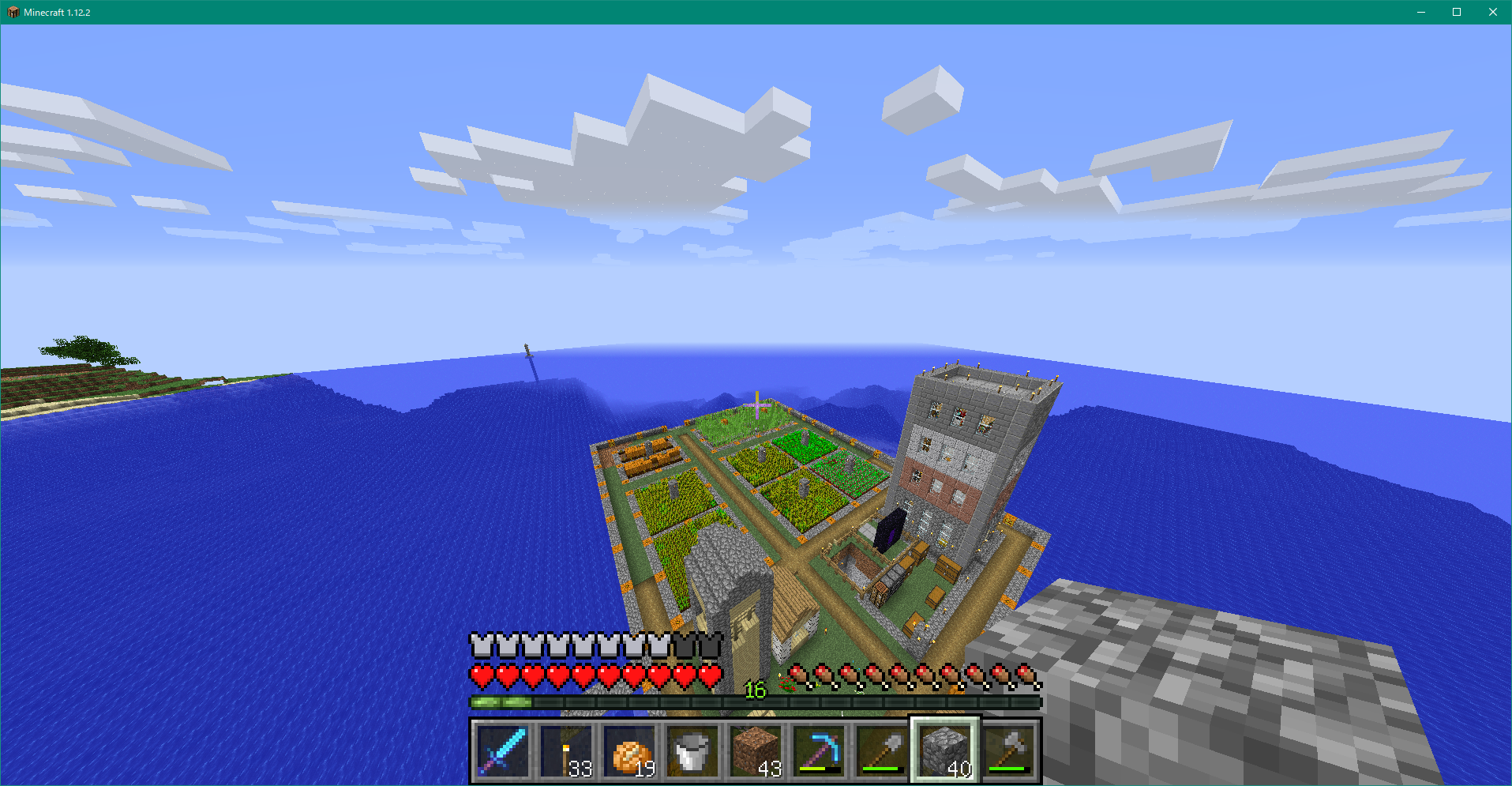 Minecraft 海洋バイオームで生き延びる まったり攻略 コワレタのフリーゲーム館